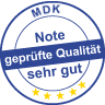 MDK 2014 - geprüfte Qualität - Note sehr gut